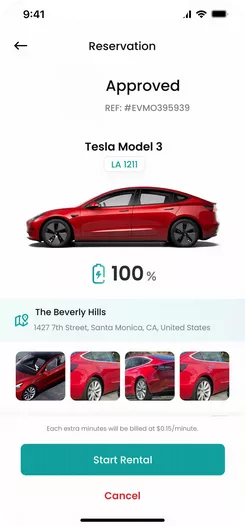 EV Mobility (Go Luxury Car App)