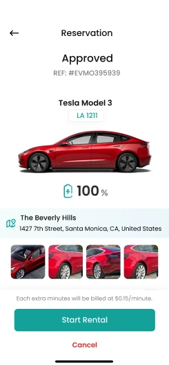 EV Mobility (Amenity Car)